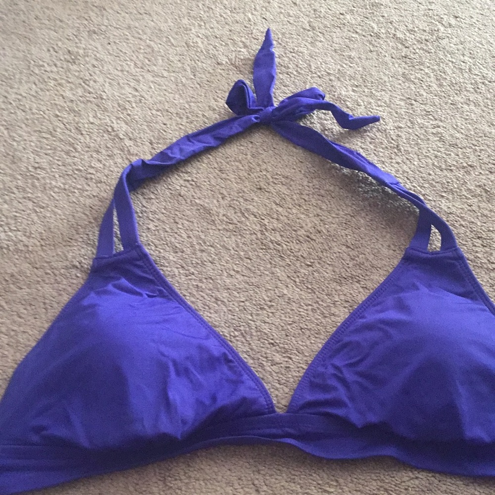 Royal Blue Bikini Top